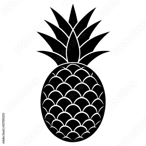 pineapple vector illustration