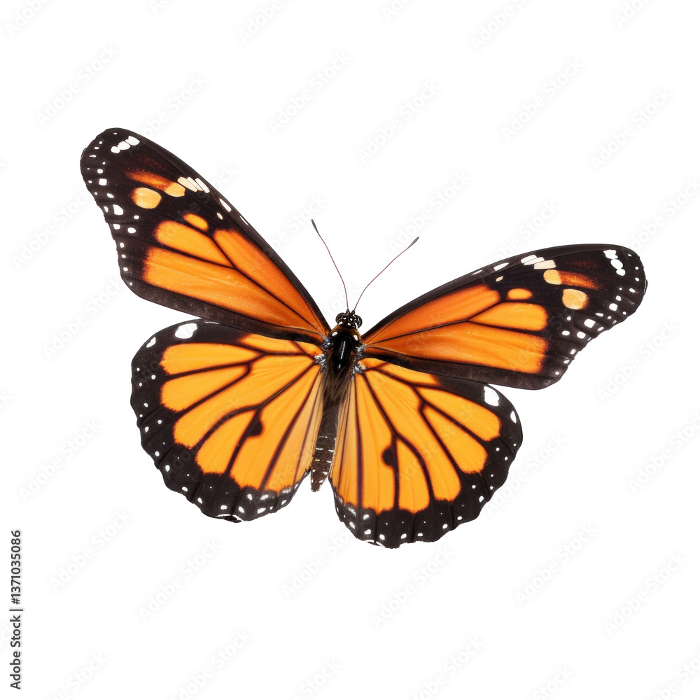 Butterfly Flight Image on transparent background Butterfly Flight Image on transparent background