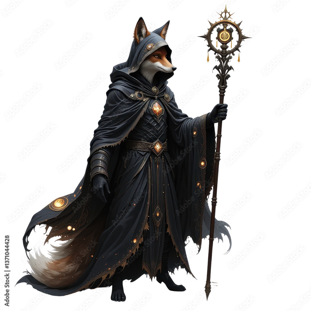 Fototapeta premium Mystic Fox Mage