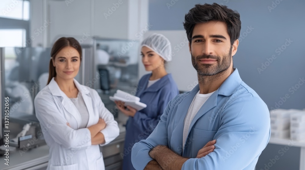 Professional Collaboration in a Modern Laboratory Setting Emphasizing Operational Efficiency and Lean Practices in Healthcare and Research Professional Collaboration in a Modern Laboratory Setting Emphasizing Operational Efficiency and Lean Practices in Healthcare and Research