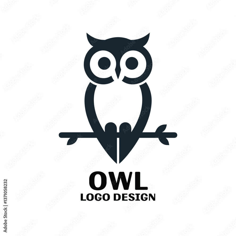Obraz premium Owl Vector Logo Design