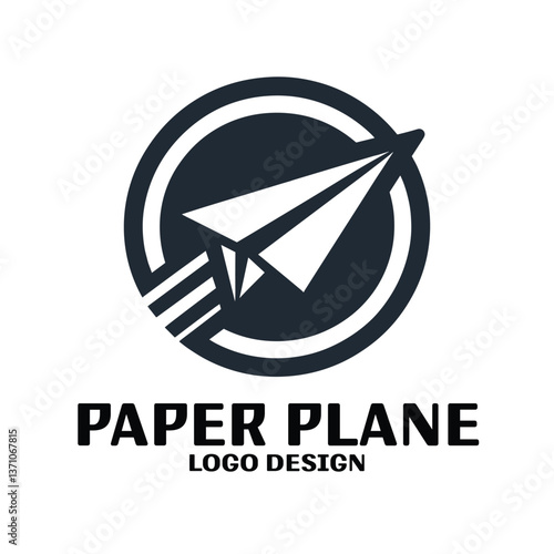 Paper Plane Vector Logo Design