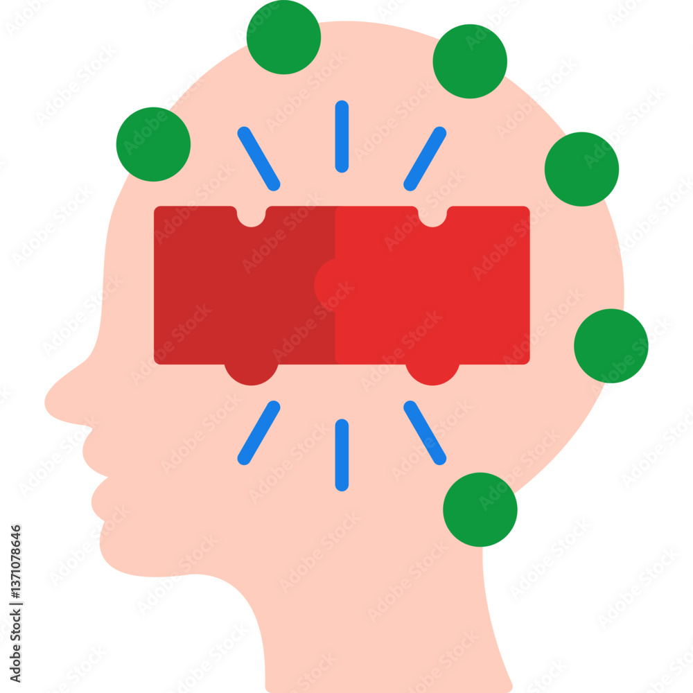 Fototapeta premium Logical Thinking Icon
