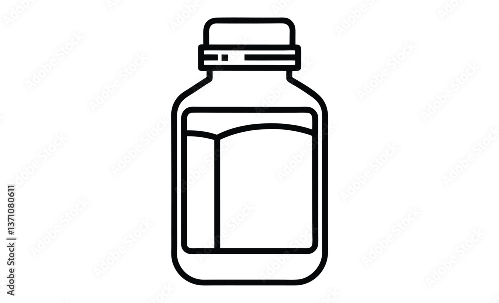 Vitamin tablets bottle silhouette, the best vitamin tablets medical bottle silhouette, icon vector illustration in trendy style Vitamin tablets bottle silhouette, the best vitamin tablets medical bottle silhouette, icon vector illustration in trendy style