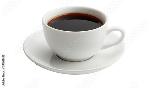 Wallpaper Mural A cup of Black coffee isolated on transparent background Remove png Torontodigital.ca