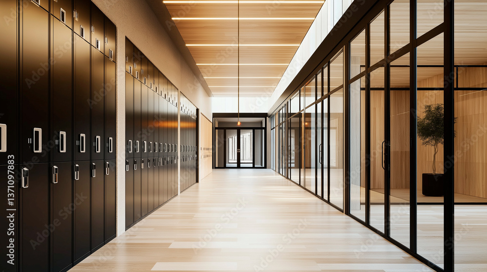 modern office room interior design