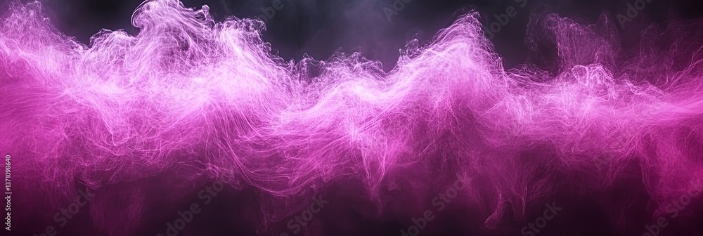 Fototapeta premium Abstract Pink Purple Digital Wave Background Design Texture Elegant Flowing Glowing Light Energy Modern Artistic Style Fantasy
