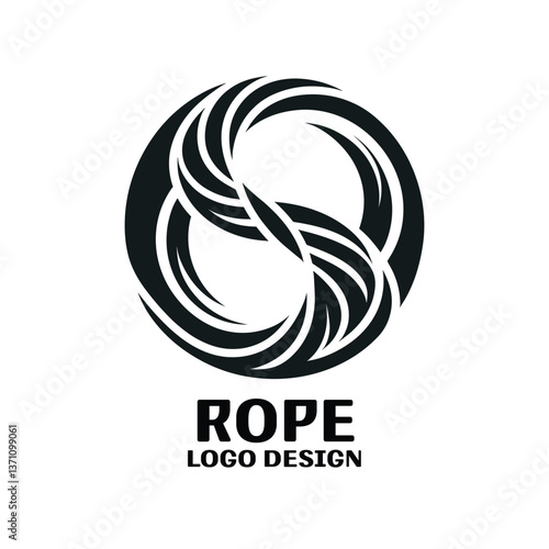 Rope Vector Logo Design