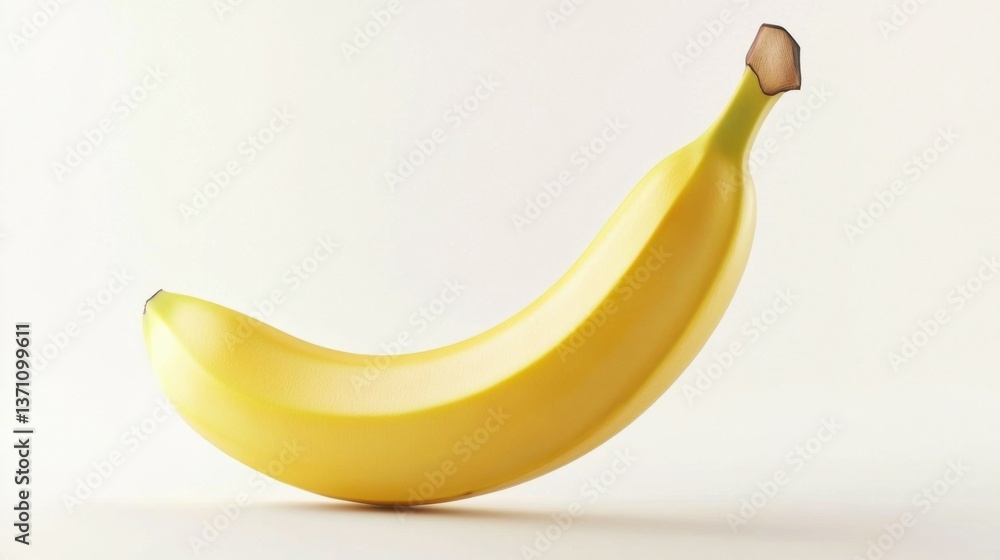 one banana isolated on white background with clipping path one banana isolated on white background with clipping path