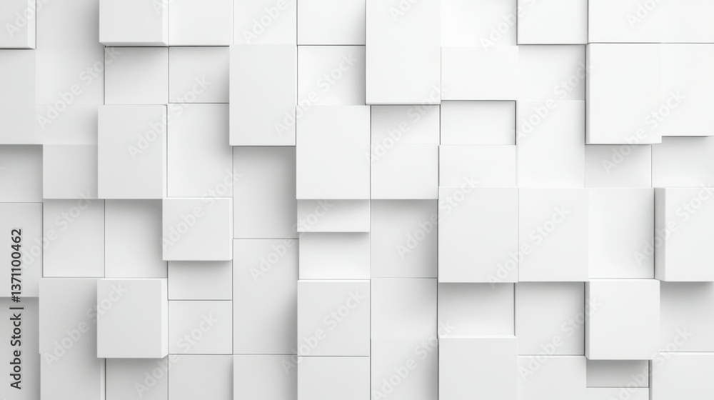 Modern white and light grey square overlapped pattern on background with shadow. white background. Minimal geometric white light background abstract design. Elegant white and grey Background Modern white and light grey square overlapped pattern on background with shadow. white background. Minimal geometric white light background abstract design. Elegant white and grey Background