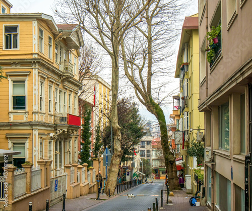 street in the old town of kadikoy istanbul