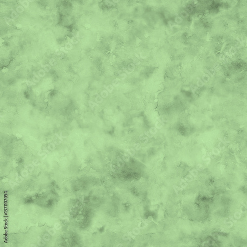 Green watercolor seamless texture background