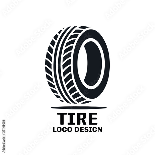 Tire Vector Logo Design