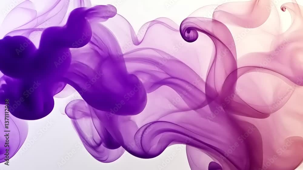 Abstract swirling smoke in shades of purple and pink, creating a dynamic and ethereal background Abstract swirling smoke in shades of purple and pink, creating a dynamic and ethereal background