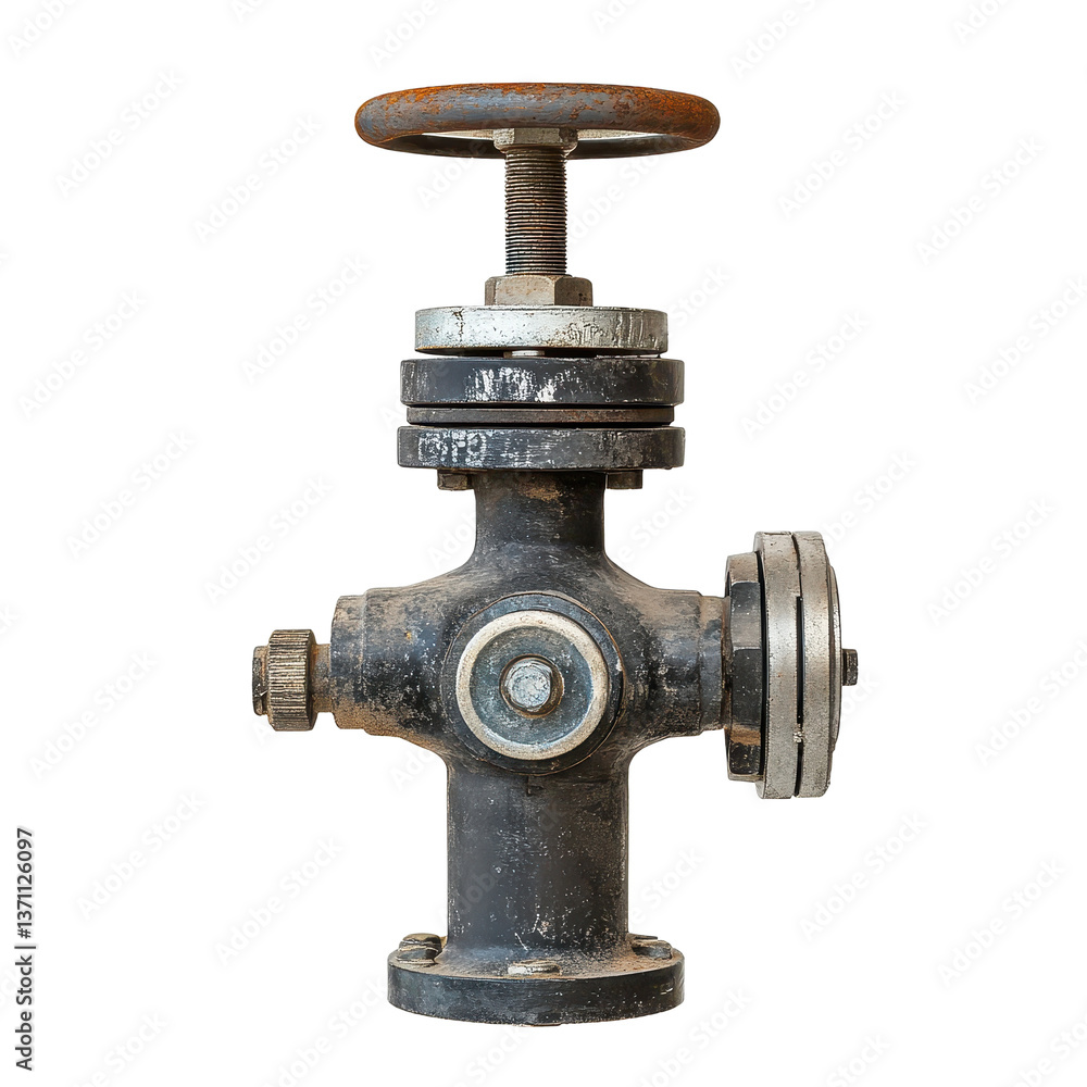 Gate Valve isolated on white background Gate Valve isolated on white background