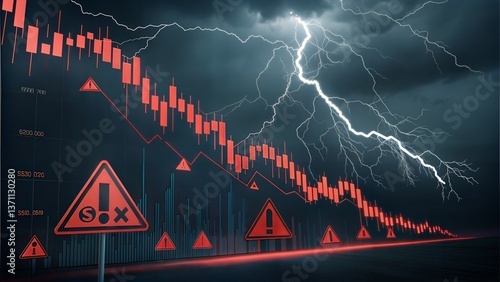 Financial Crisis: The Downfall of Markets and Economic Uncertainty