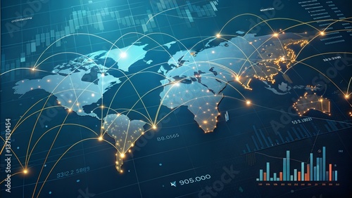 he Global Financial Web: Interconnected Markets and Economic Power