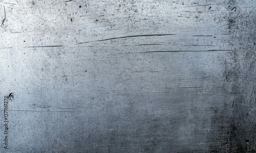 Wallpaper Mural Abstract silver painted background featuring scratches and smudge-like stains for creative use. Torontodigital.ca