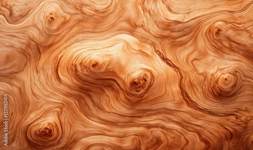 Wallpaper Mural Intricate burl patterns create a captivating, warm texture across this beautiful, natural wood surface. Torontodigital.ca