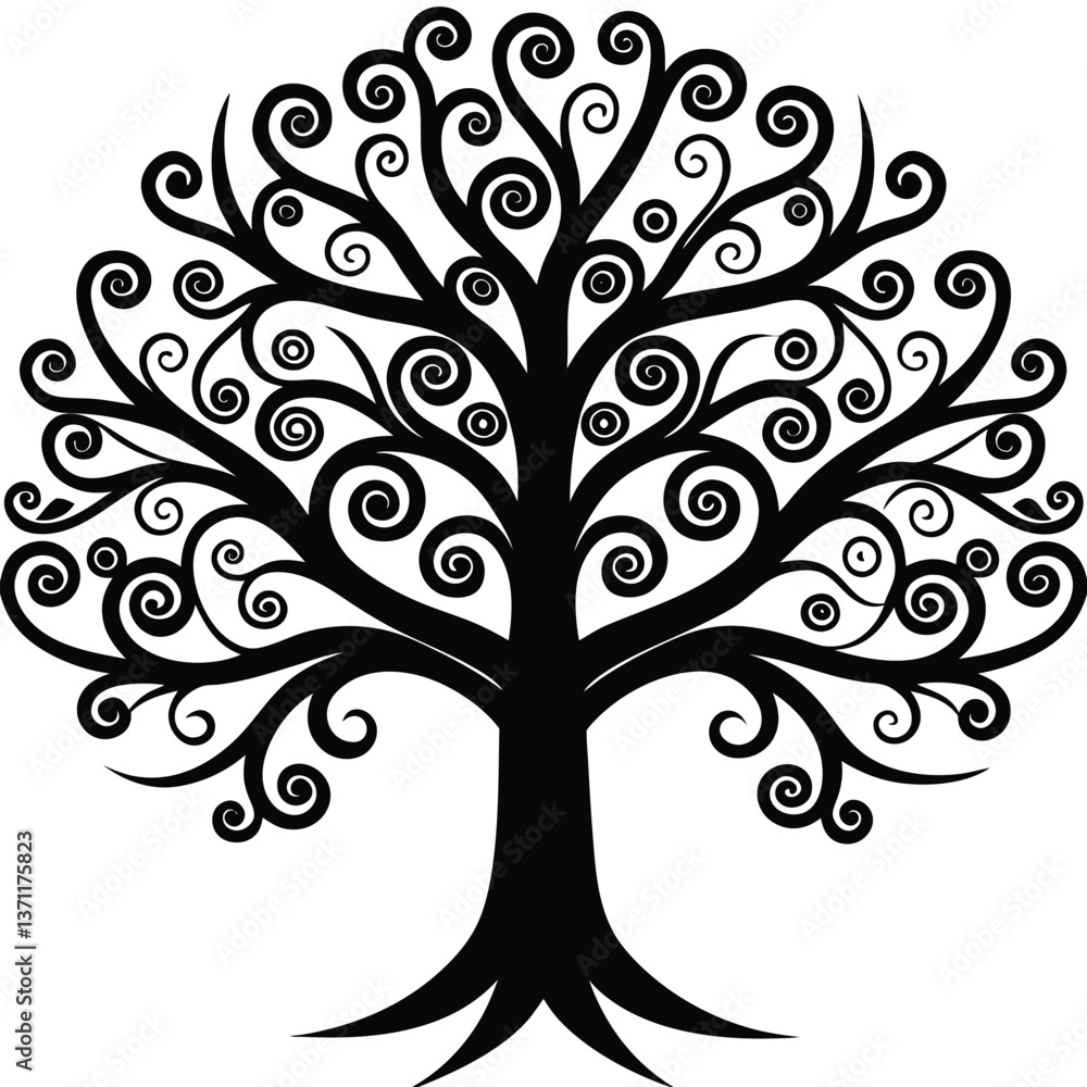 Tree of live icon on white background Adobe Illustrator Artwork Tree of live icon on white background Adobe Illustrator Artwork