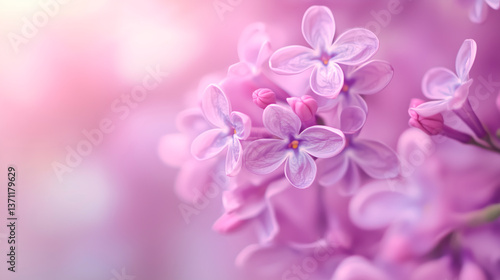 Lilac Blossom Close-Up