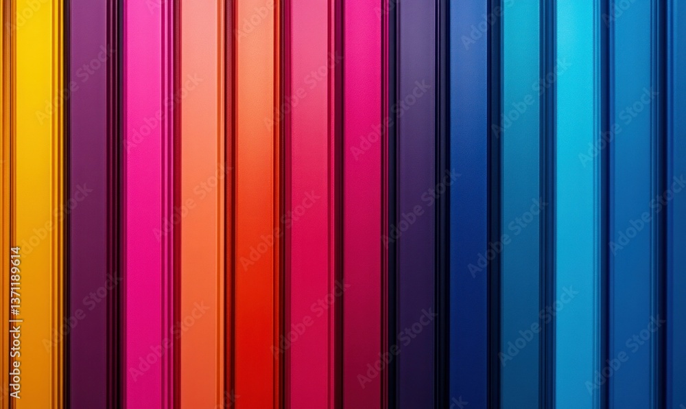A spectrum of colorful vertical stripes creates a vibrant and visually dynamic background. A spectrum of colorful vertical stripes creates a vibrant and visually dynamic background.