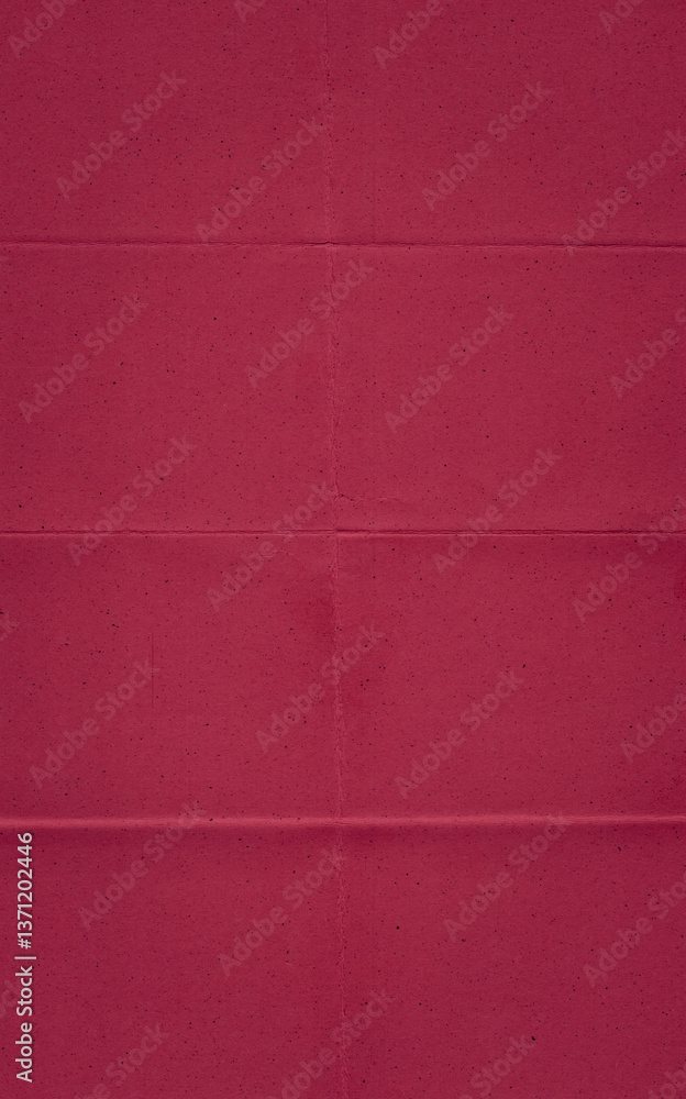 Fototapeta premium Folded Burgundy Paper Texture with Natural Fibers – Print Overlay Background. The clean yet tactile finish makes this paper perfect for adding depth and realism to layered designs.