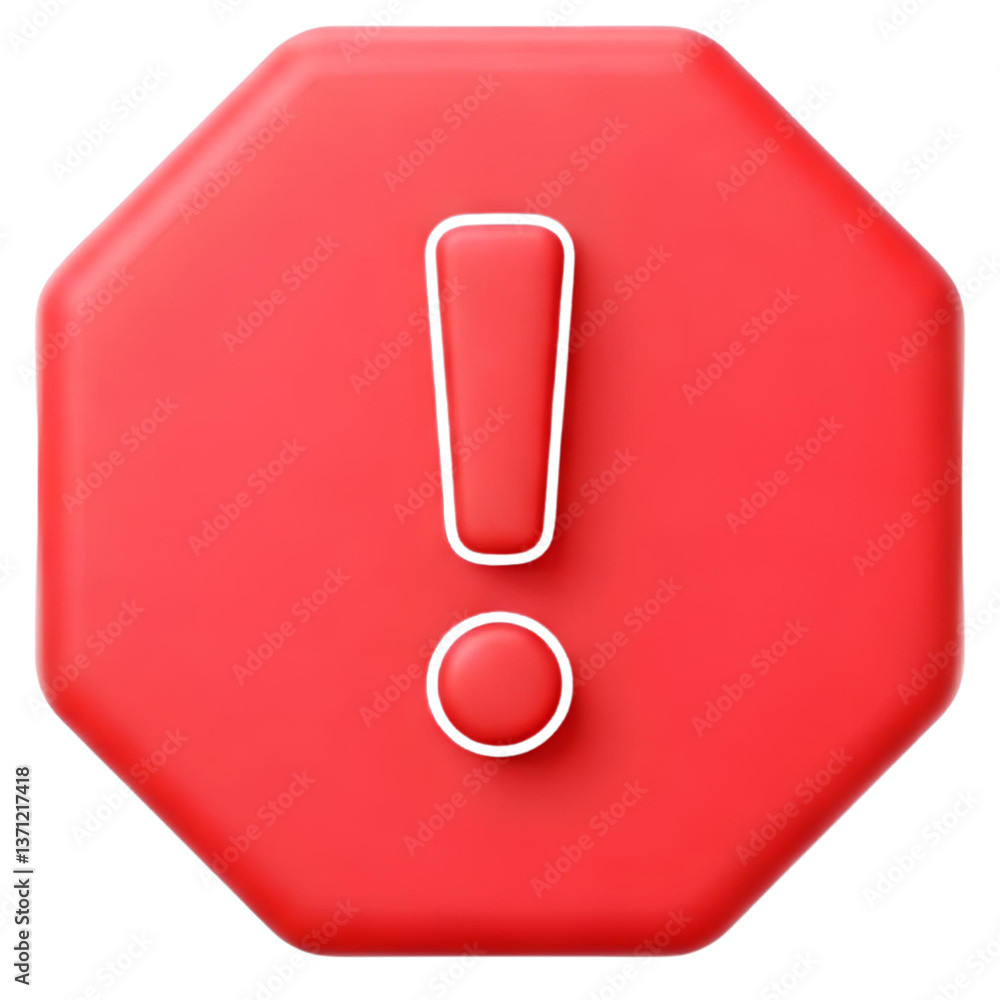 Digital Design: Web Warning Symbol Isolated Digital Design: Web Warning Symbol Isolated