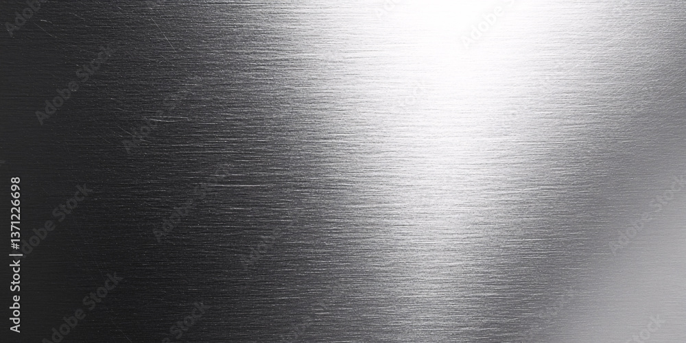silver gradient background with brushed metal texture. rough grain texture. steel, aluminum or other metals. vintage style. simple illustration silver gradient background with brushed metal texture. rough grain texture. steel, aluminum or other metals. vintage style. simple illustration