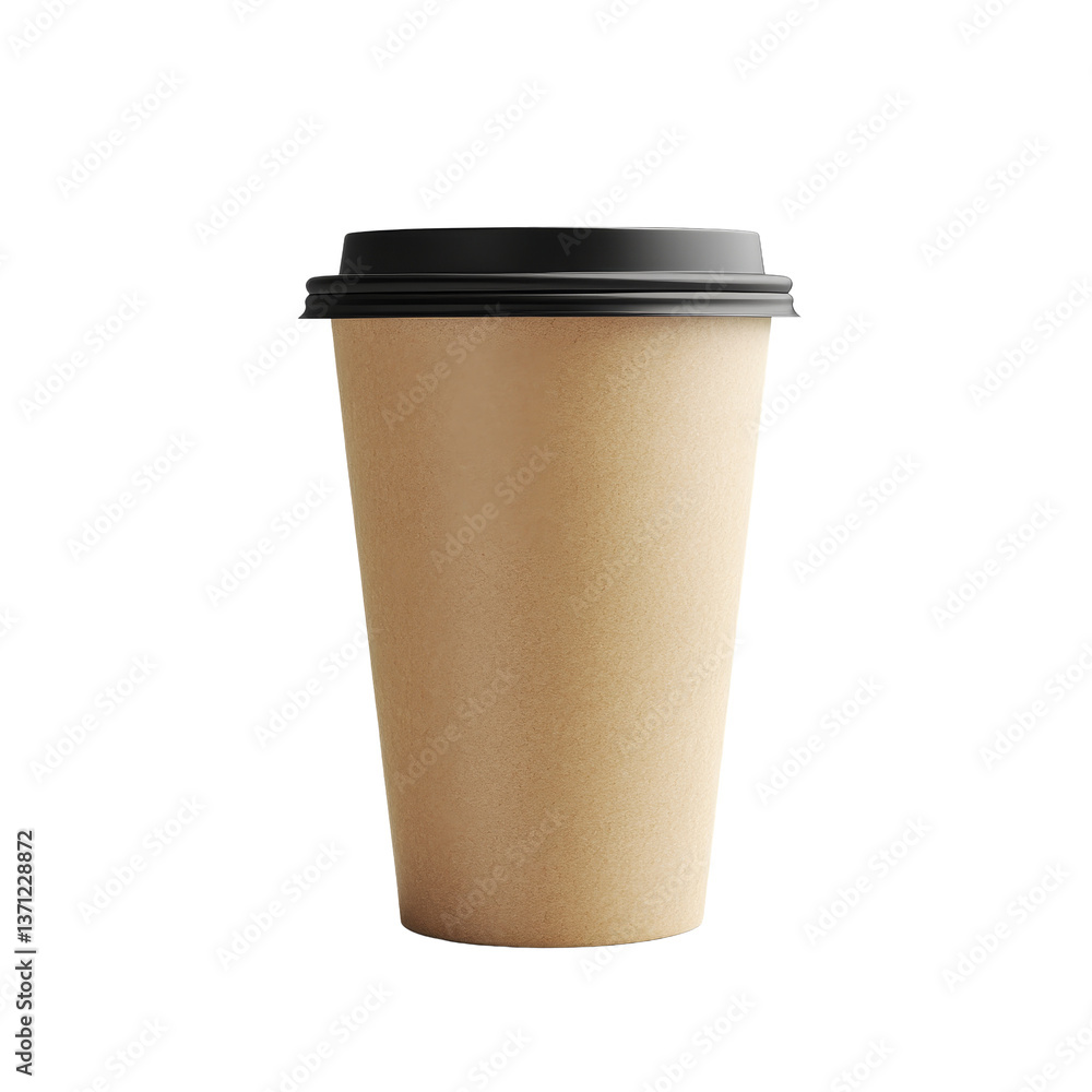 Brown cardboard coffee cup mockup template showcasing a simple and elegant design for branding purposes, brown paper cardboard coffee cup mockup templates 3d render isolated on transparent background Brown cardboard coffee cup mockup template showcasing a simple and elegant design for branding purposes, brown paper cardboard coffee cup mockup templates 3d render isolated on transparent background