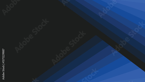 Abstract elegant dark blue gradient background for business digital technology simple shape design wallpaper ESP 10