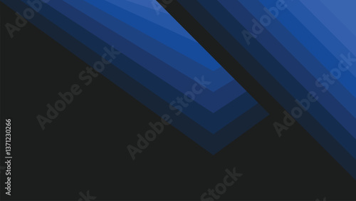 Abstract elegant dark blue gradient background for business digital technology simple shape design wallpaper ESP 10