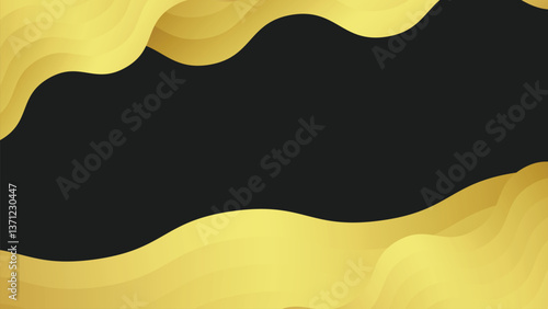 Abstract elegant Gold background for business digital technology simple shape design wallpaper ESP 10
