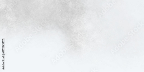 Abstract grainy Light grey Grunge Cloudy smoke Background Texture. Grunge Overhead view of dense smoke clouds. Light grey Textured surface of colored plastic background. Professional Stock Photo.