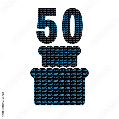 50th Birthday Cake