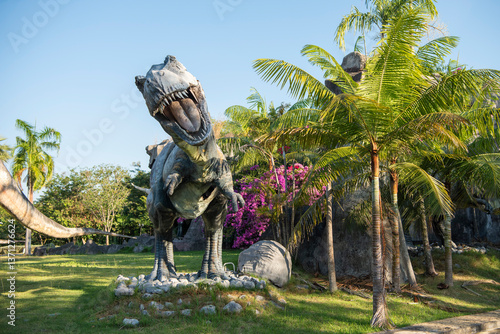 Schilderij op canvas THAILAND KHON KAEN PHU WIANG DINOSAUR GEOPARK
