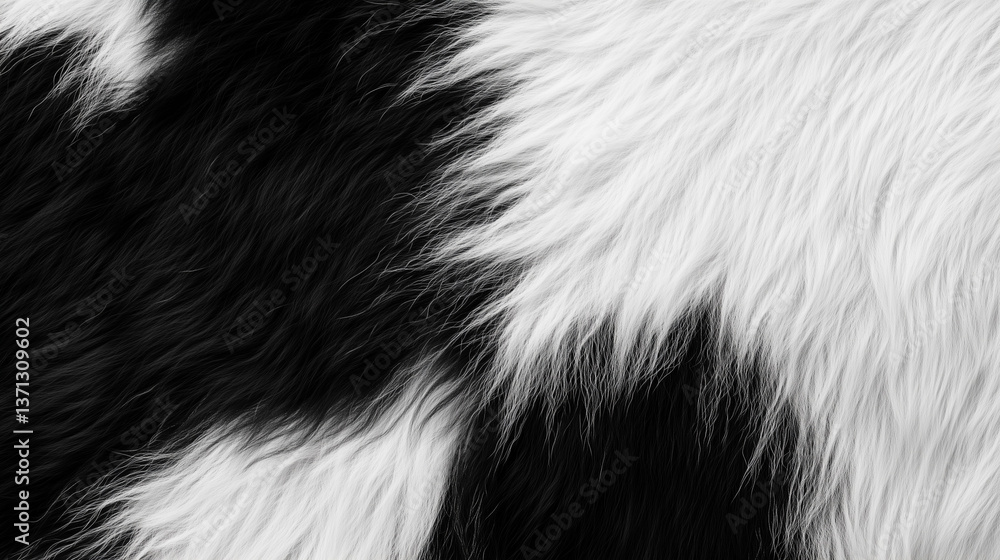black and white fur texture black and white fur texture