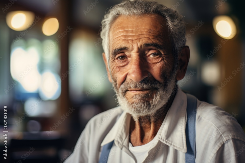 Portrait of a Hispanic elderly man in nursing home Portrait of a Hispanic elderly man in nursing home