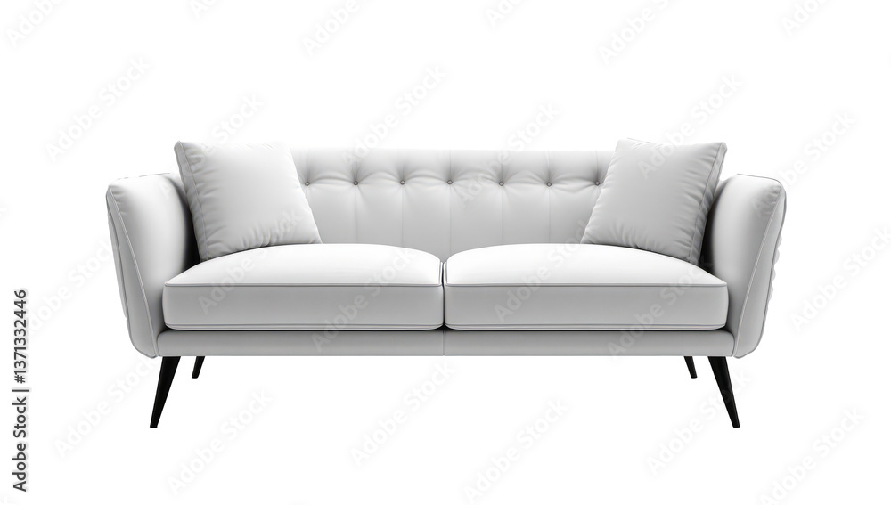 Fototapeta premium sofa isolated on white