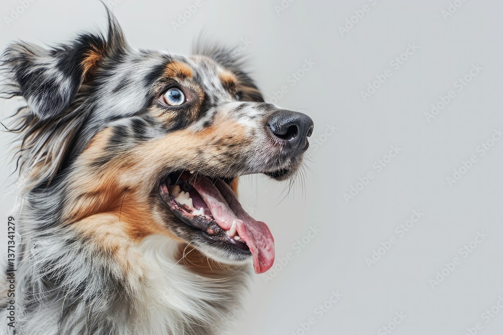 CloseUp Image of a Dog with Its Mouth Open Perfect for PetRelated Designs CloseUp Image of a Dog with Its Mouth Open Perfect for PetRelated Designs