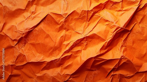Wallpaper Mural Professional Wrinkled Orange Paper Texture Background for Design Projects Torontodigital.ca