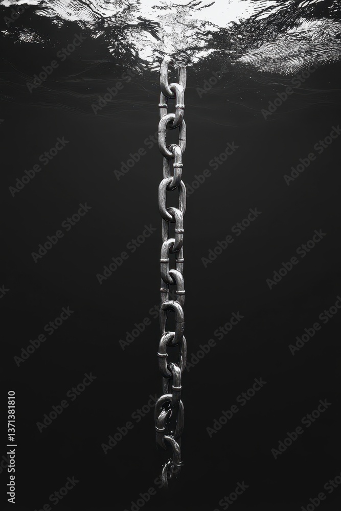 Underwater Chain A Study in Black and White Underwater Chain A Study in Black and White