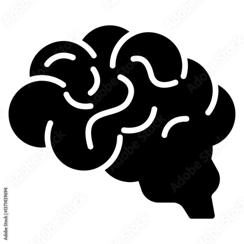 Brain Solid Icon