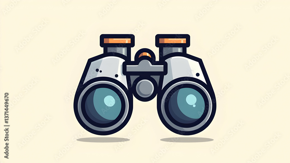 Binoculars with Lens Caps: Travel Observation Tool Binoculars with Lens Caps: Travel Observation Tool