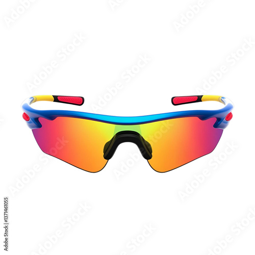 3d glasses isolated on white