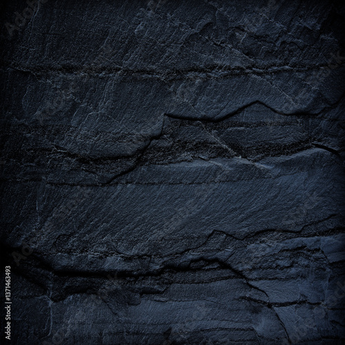 Dark grey black slate background or texture.