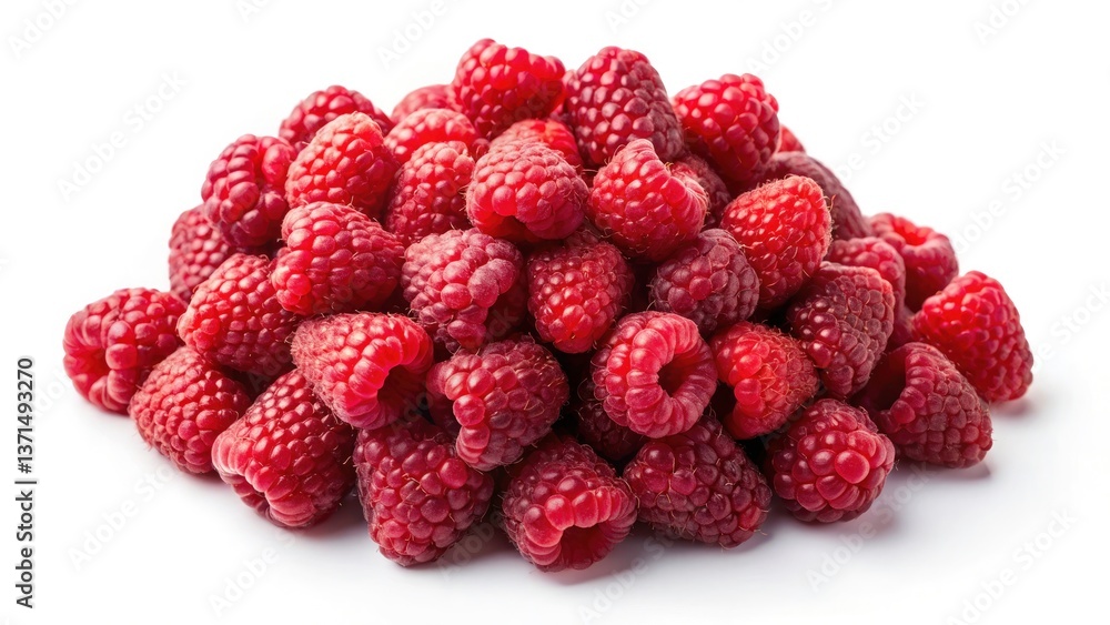 Fresh Ripe Raspberries on Table Isolated on Transparent Background, Top View Flat Lay, Perfect for Food Photography, Healthy Eating, and Culinary Use Fresh Ripe Raspberries on Table Isolated on Transparent Background, Top View Flat Lay, Perfect for Food Photography, Healthy Eating, and Culinary Use
