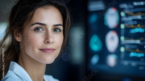 Free Download AI Integrated Digital Stethoscope with Voice Activated Patient Analysis Representing Hands Free Medical Evaluation Split Complementary Color Scheme and Futuristic Healthcare Technology - GFXLoad
