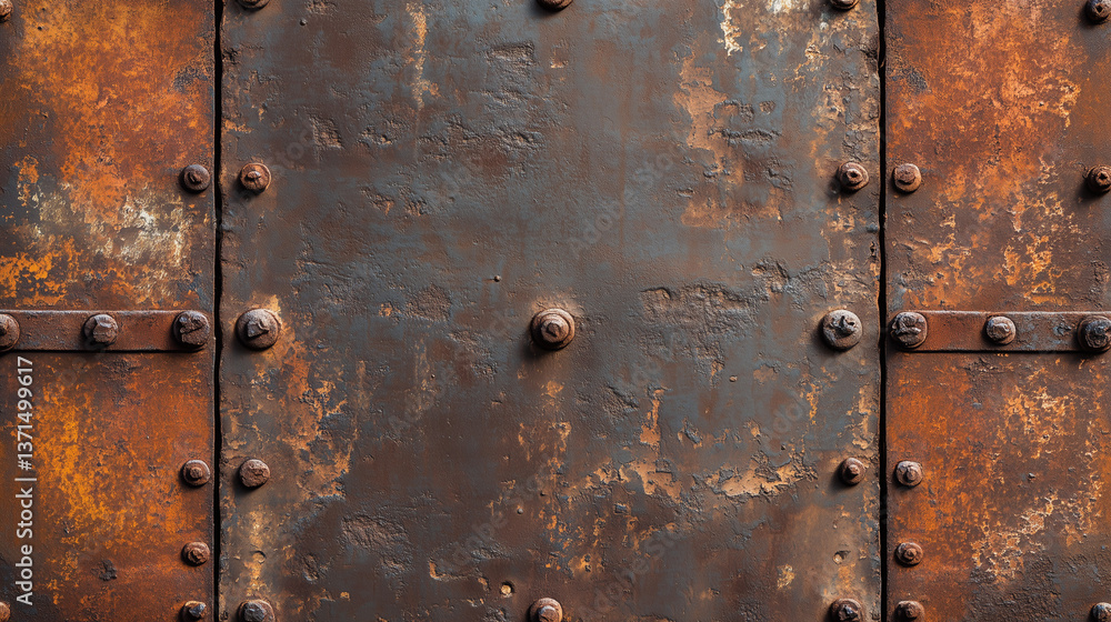 Fototapeta premium old rusty iron background texture