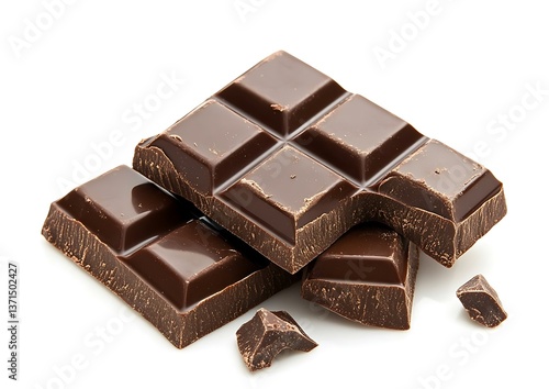 Dark Chocolate Bar Pieces